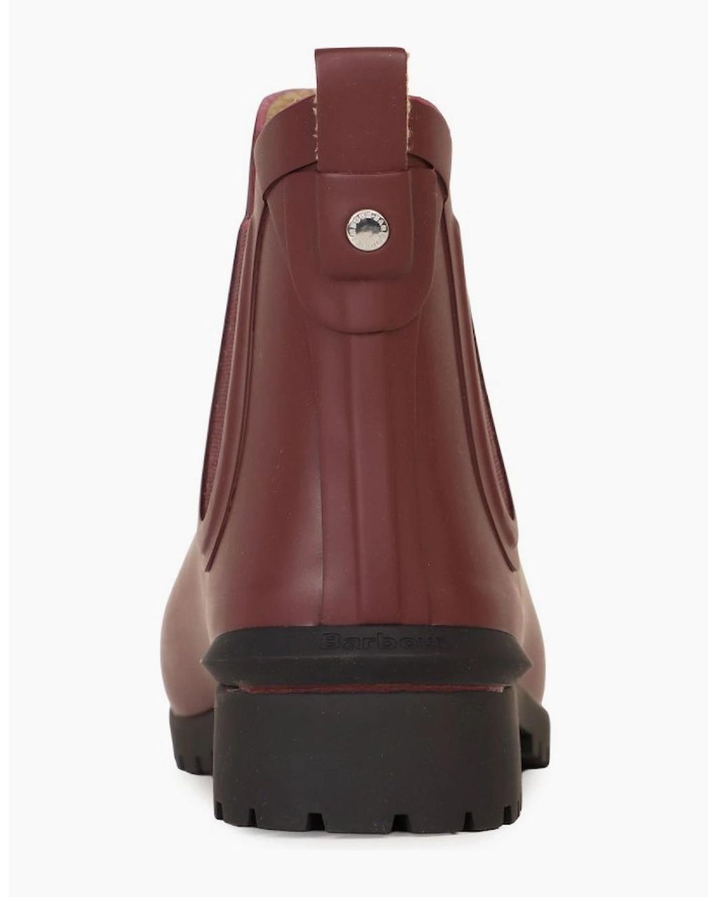 Barbour Purple Kirkton Ankle Wellingtons