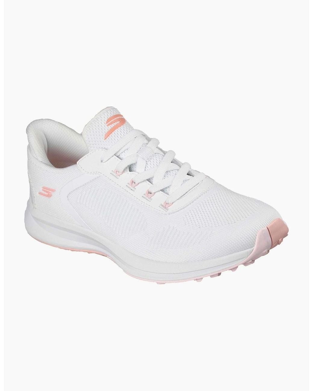 Skechers White Zen Polyester Golf Shoes