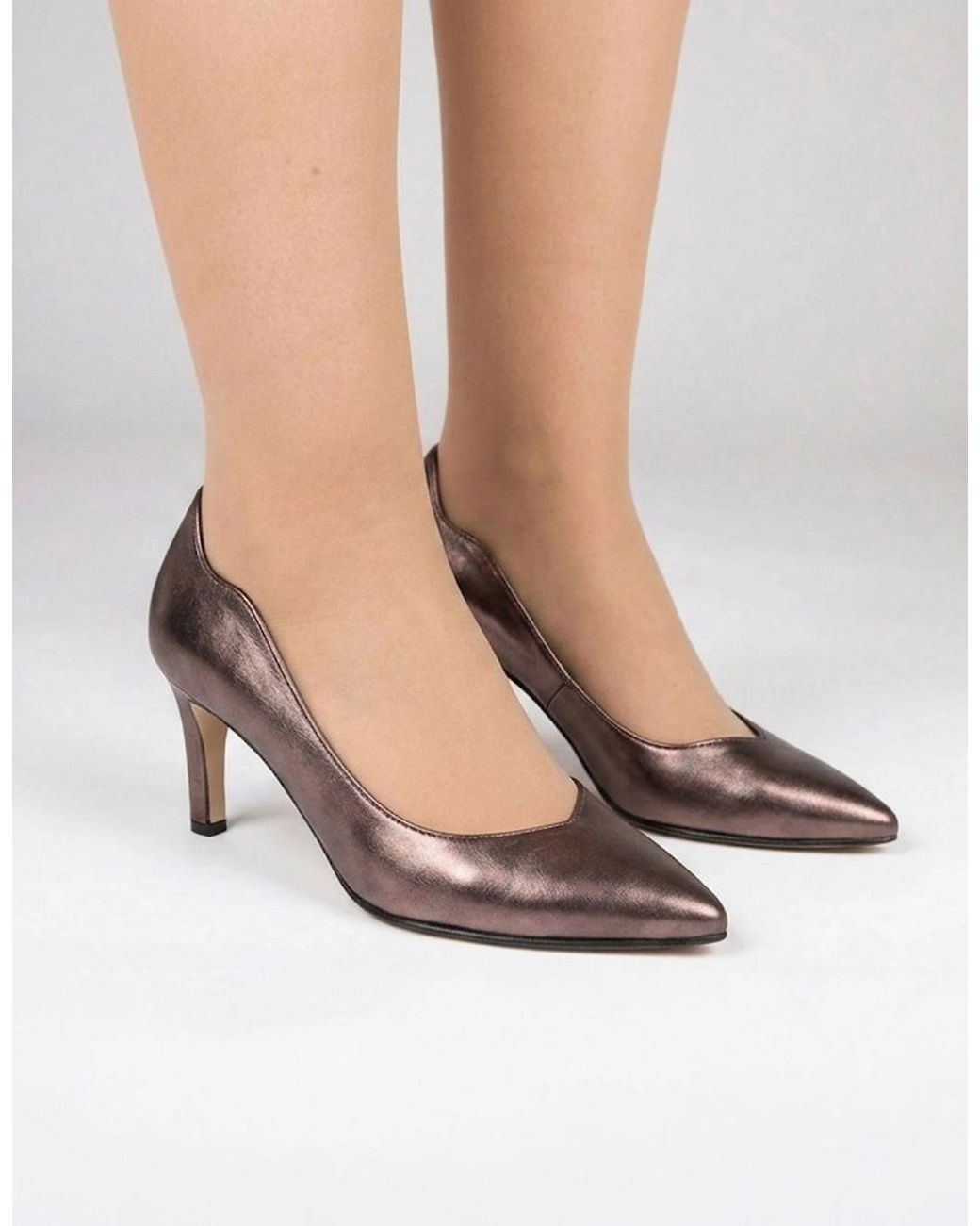 Gabor Brown Degree Court Shoes