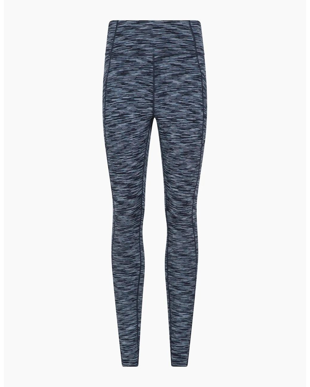 Mountain Warehouse Blue Ladies Breathe & Balance High Waist Leggings