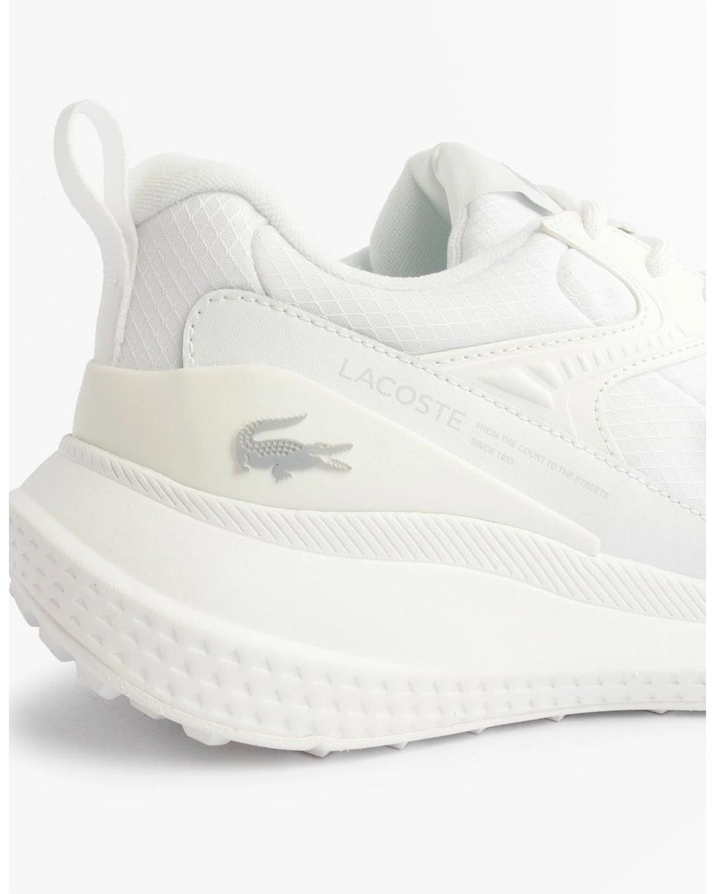 Lacoste White L003 Evo Performance Trainers Trainers for men