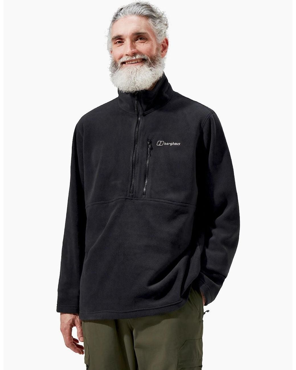 Berghaus Blue Prism Half Zip Polartech Pullover Fleece for men