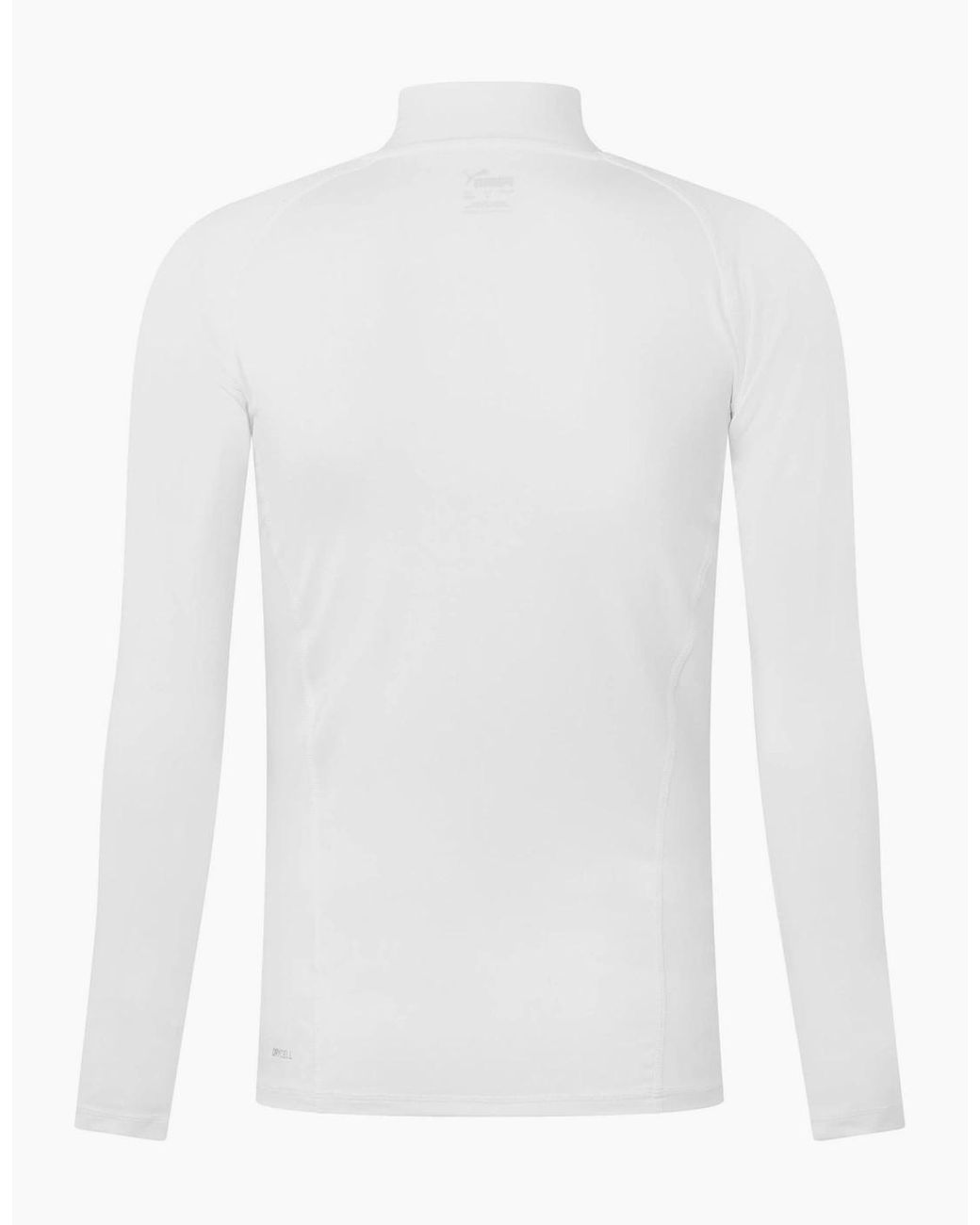 PUMA White Liga Baselayer Tee Ls Warm T-Shirt for men