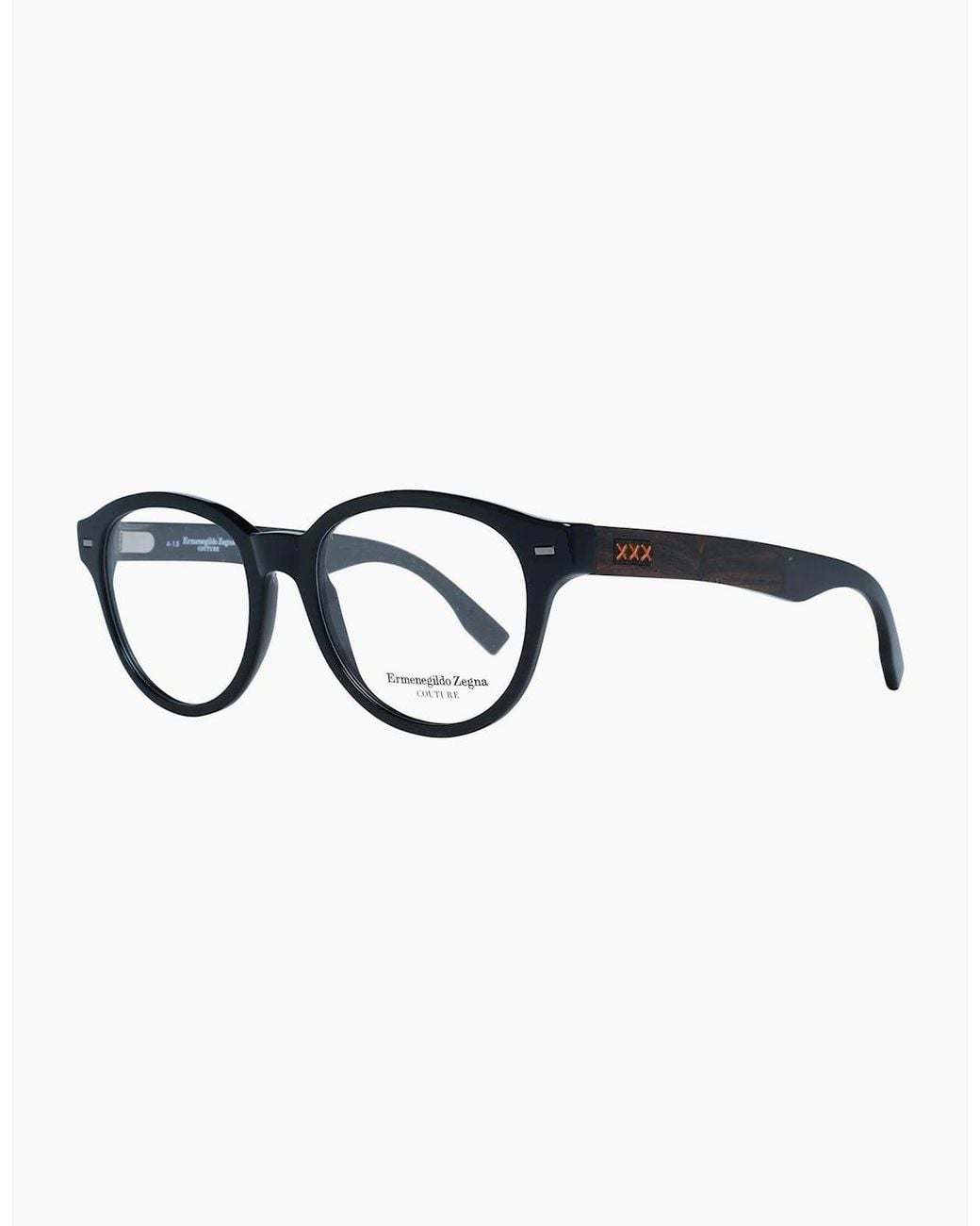 Zegna Black Optical Frame Zc5002 51 001 for men