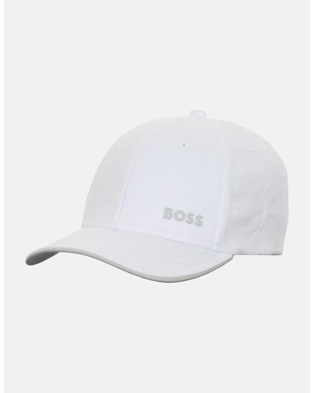 Boss White Boss Bold Cotton Twill Cap