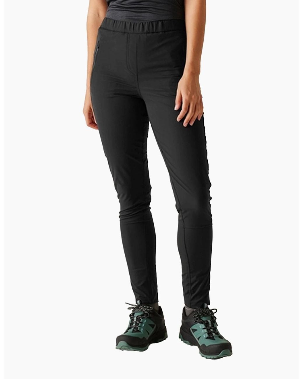 Regatta Black Ladies Pentre Ii Stretch Walking Trousers