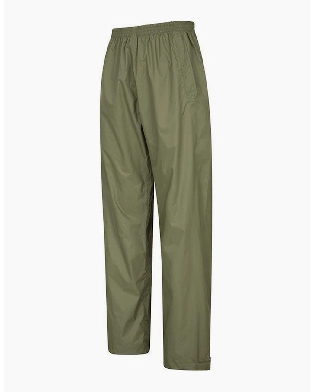 Mountain Warehouse Green Ladies Pakka Waterproof Over Trousers