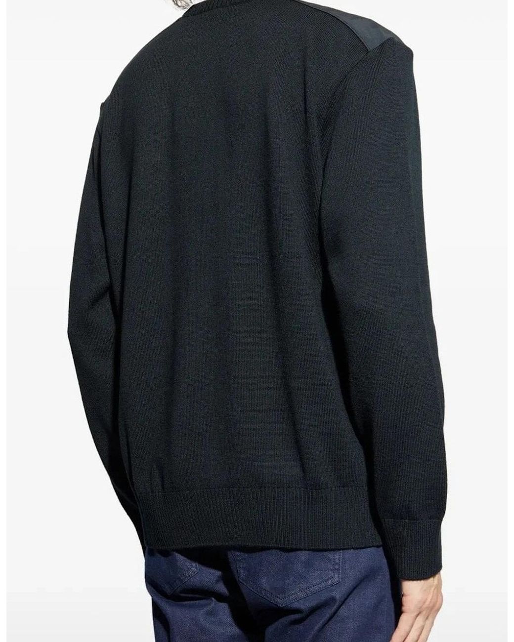 Paul & Shark Blue Technical Wool Typhoon Sweater for men