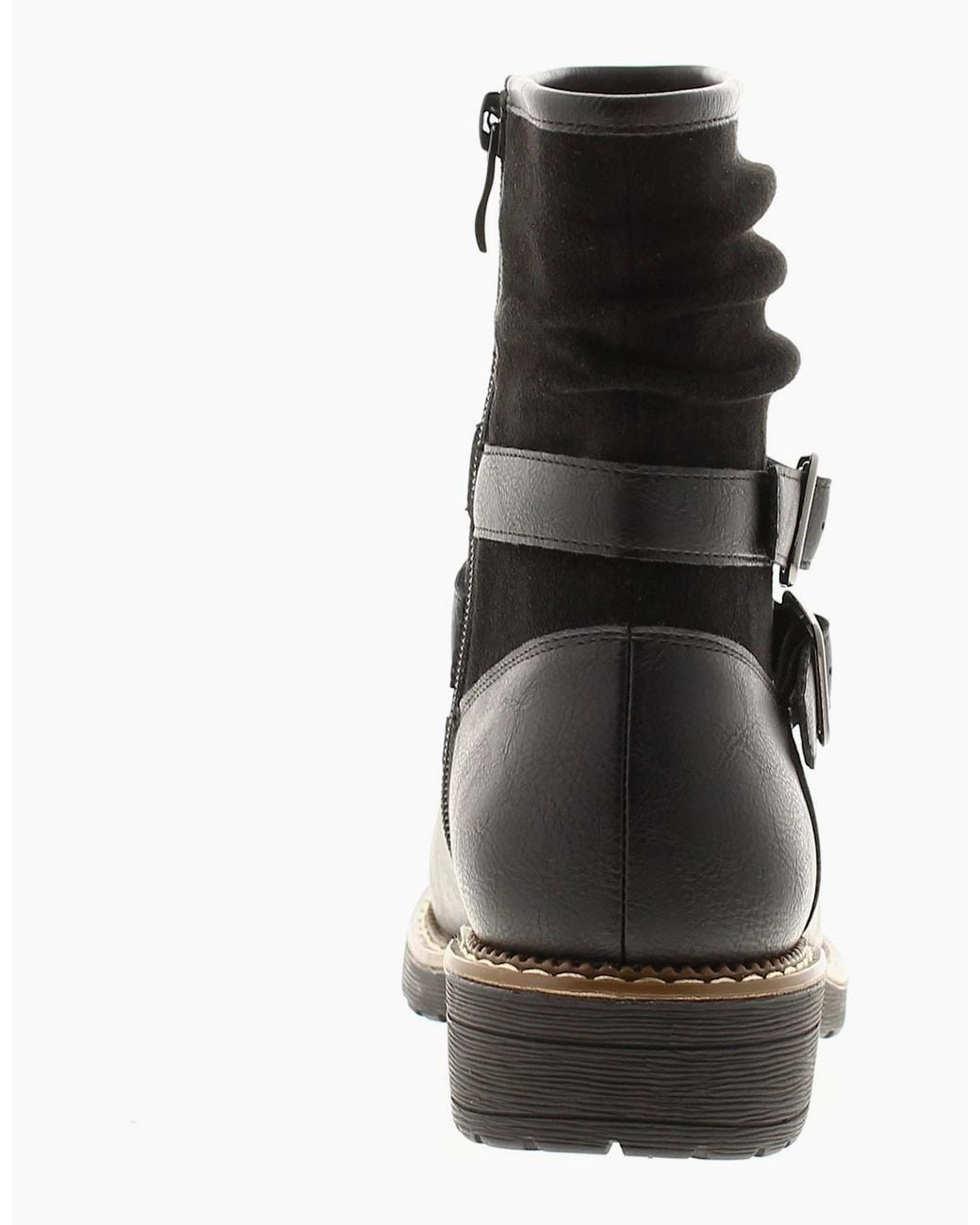 Apache Black Mags Boots Uk Size