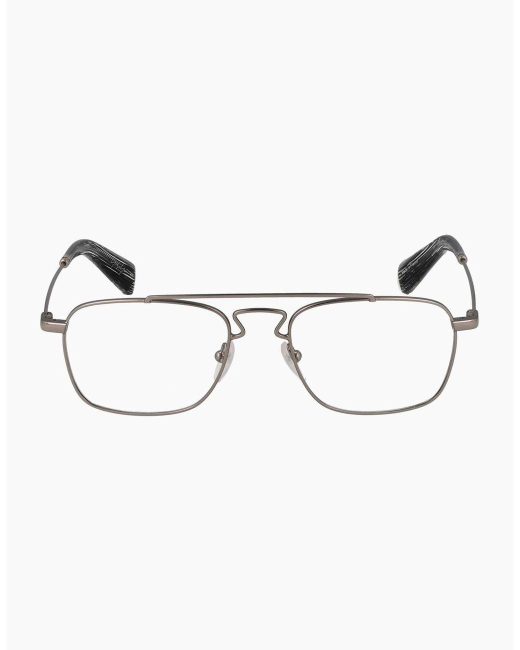 Yohji Yamamoto Metallic Optical Frame Yy3005 903 51 for men