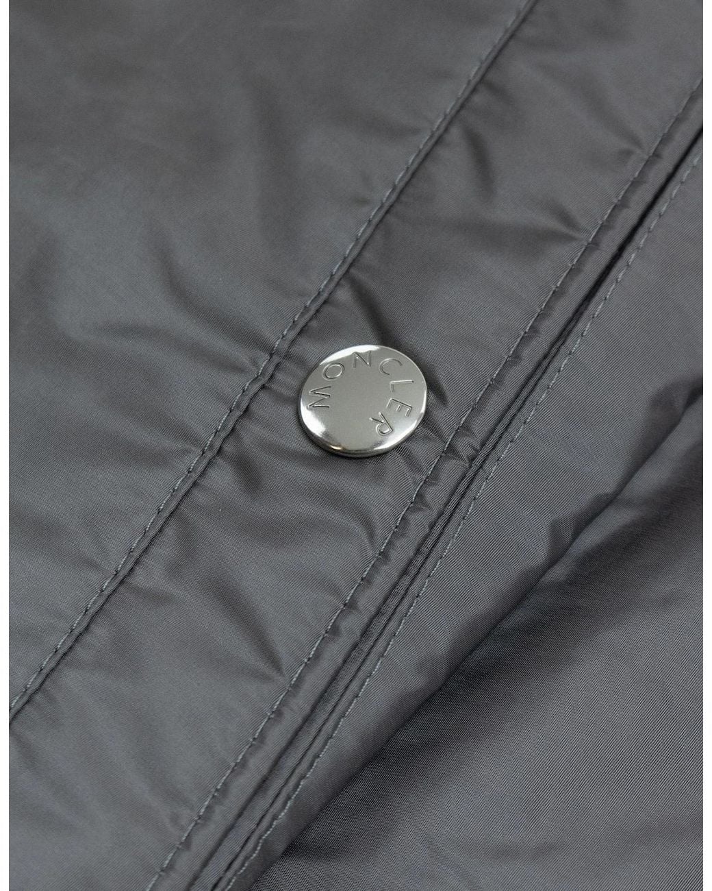 Moncler Gray Grimpeurs Hooded Jacket 93D for men