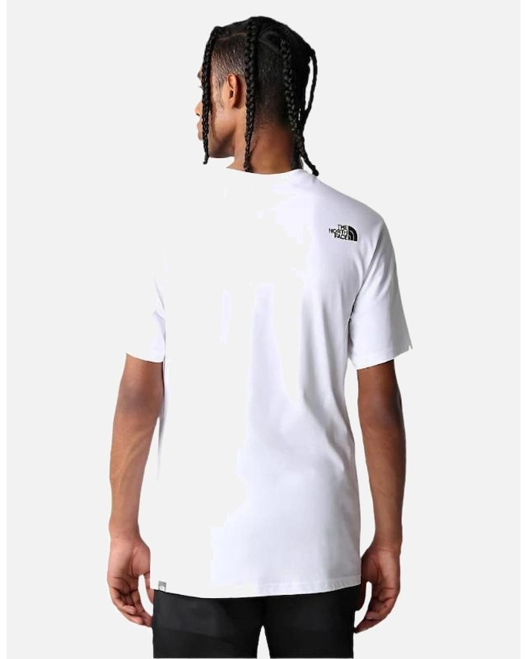 The North Face White S/S Easy T-Shirt for men