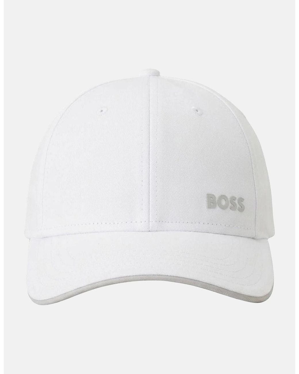 Boss White Boss Bold Cotton Twill Cap