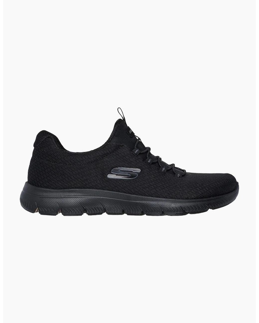Skechers Black Summits Summer Blush Trainers