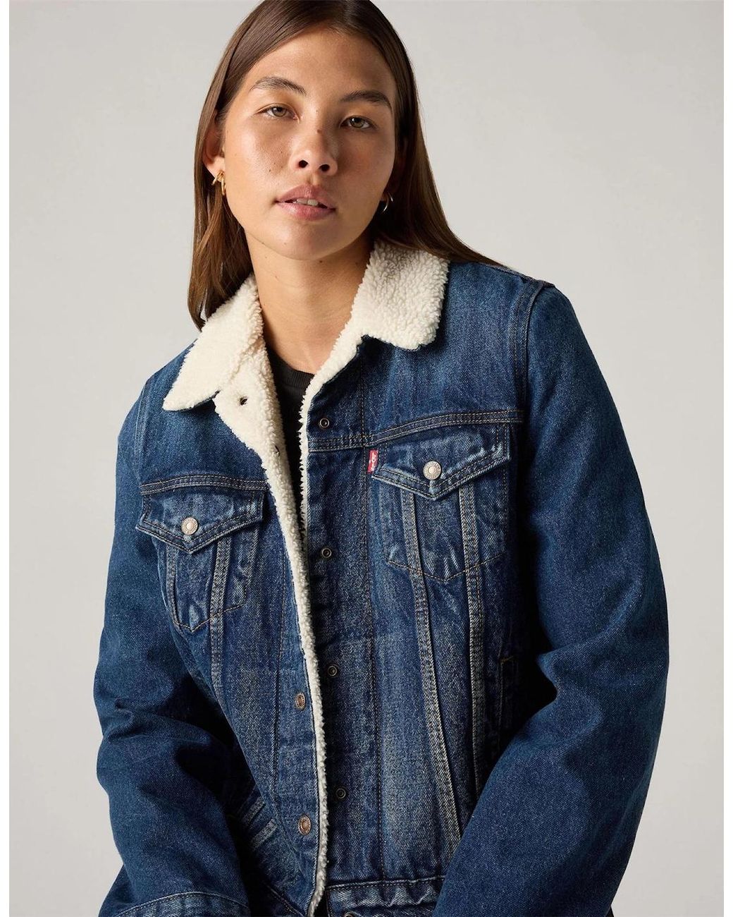 Levi's Blue Levi's Original Sherpa Trucker That N