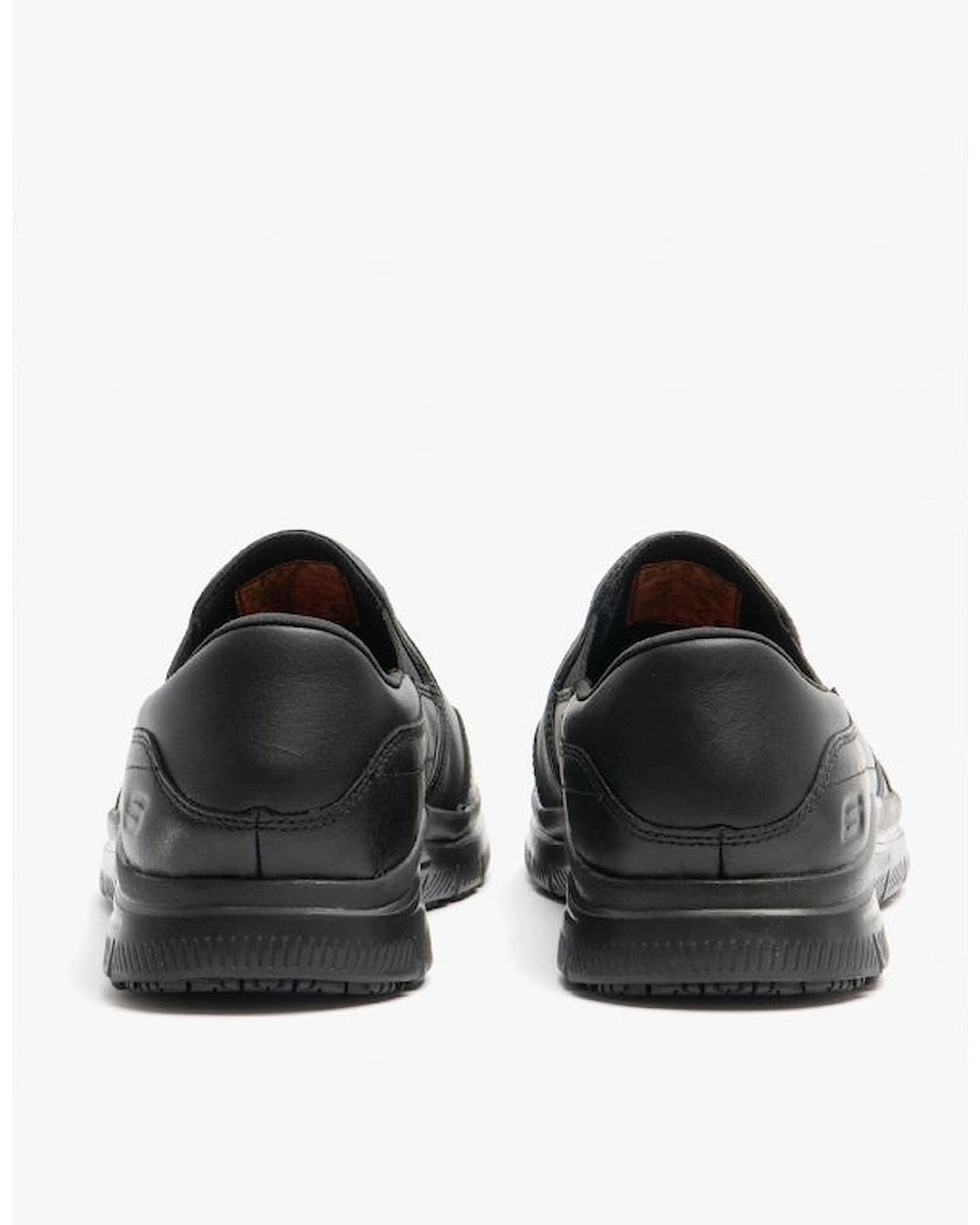 Skechers Black Work 77071Ec Flex Advantage for men