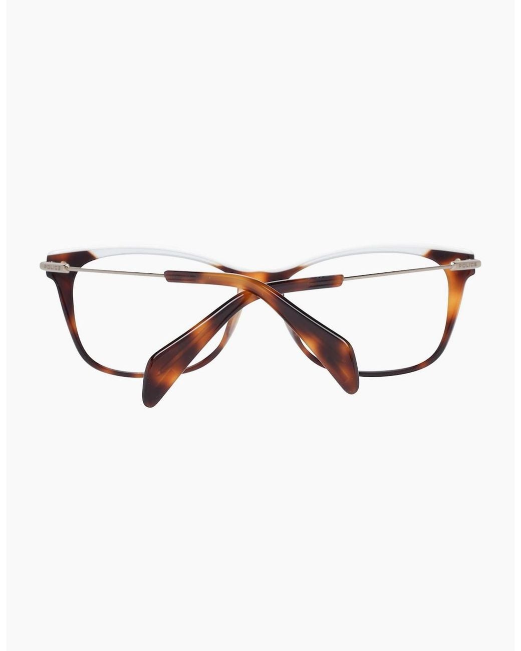 Police Brown Optical Frame Vpl506V 09Aj 53