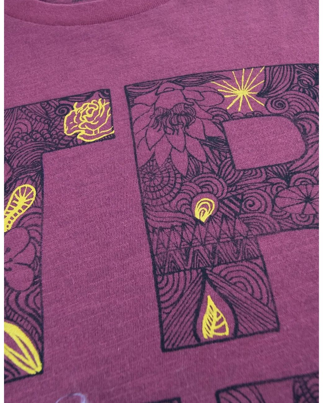 True Religion Pink Skinny Lines S/S T Shirt Oxblood for men