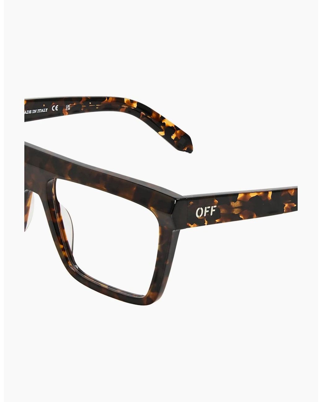 Off-White c/o Virgil Abloh Brown Off Eyewear Style 83 for men
