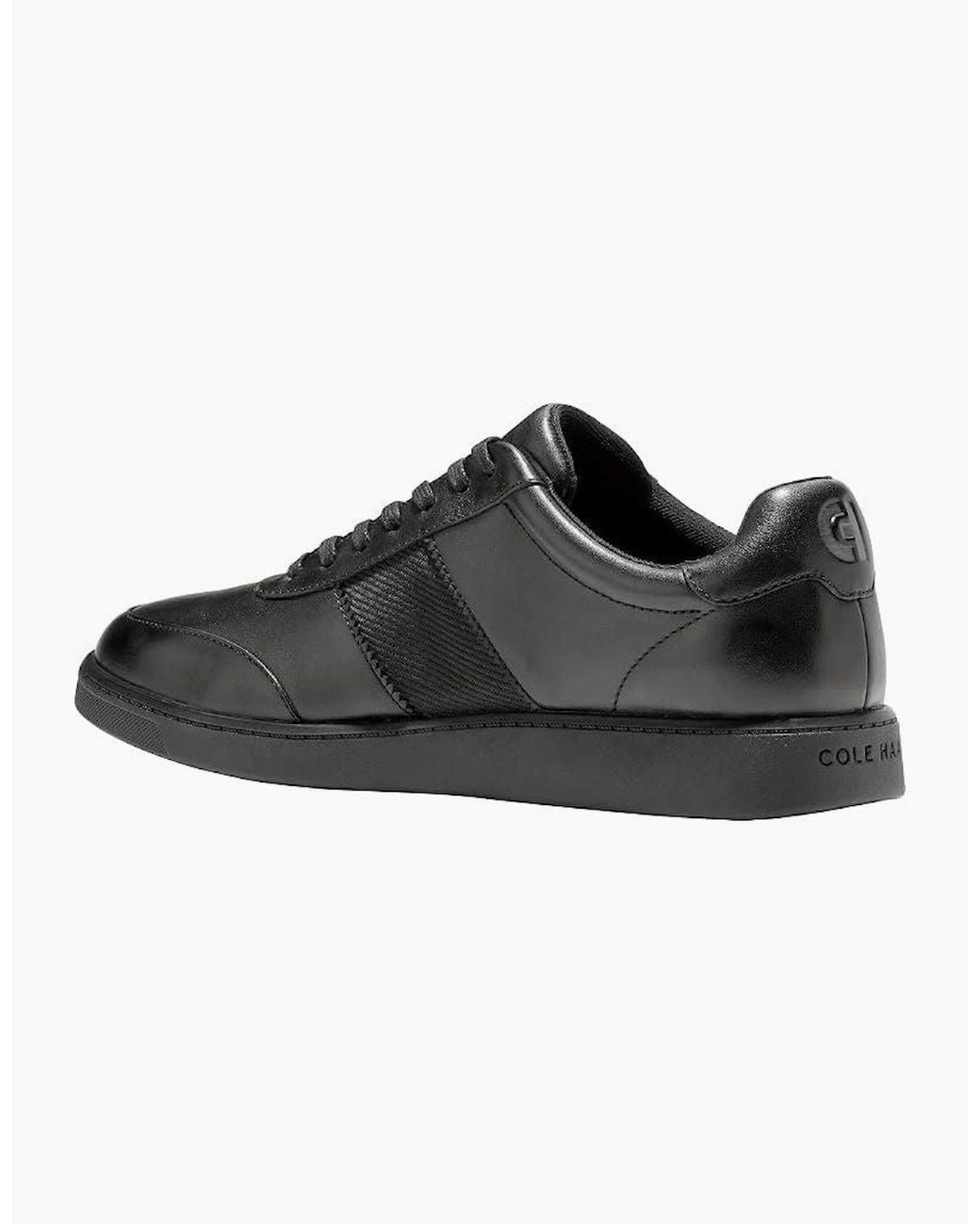 Cole Haan Black Grand Crosscourt Gates Leather Trainers for men