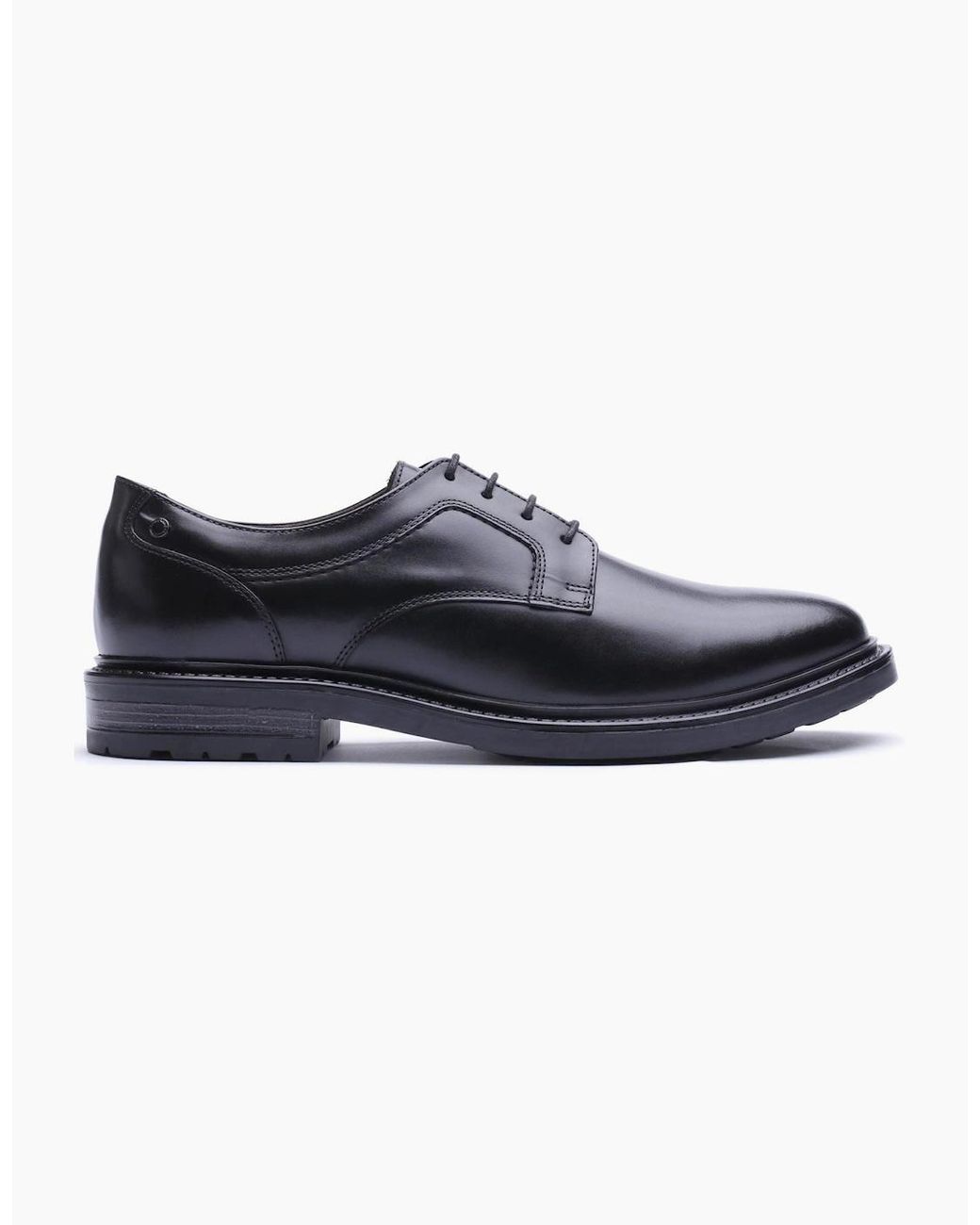 Base London Blue London Carter Leather Derby Shoes for men