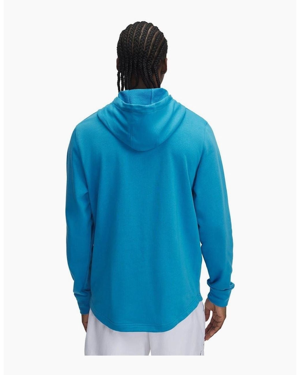 Under Armour Blue Rv Trry Logo Hoody for men