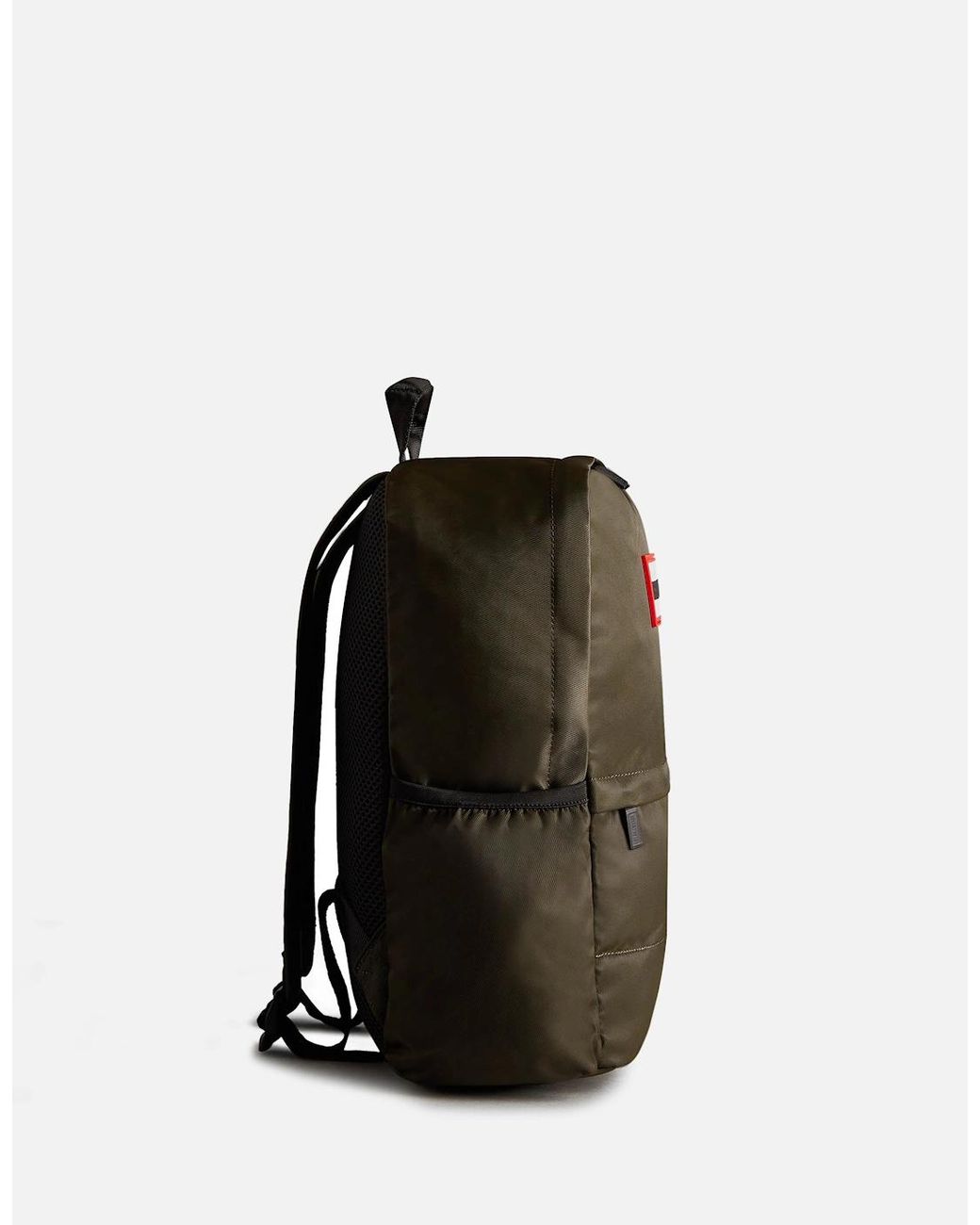 Hunter Black Nylon Backpack Small