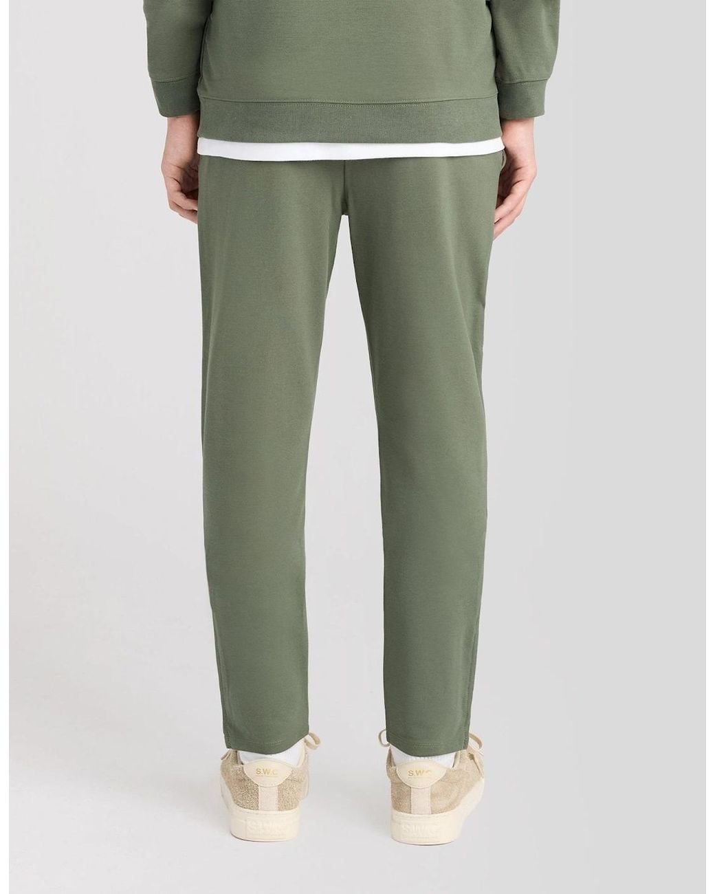 Lyle & Scott Green Sports Lightweight Joggers for men