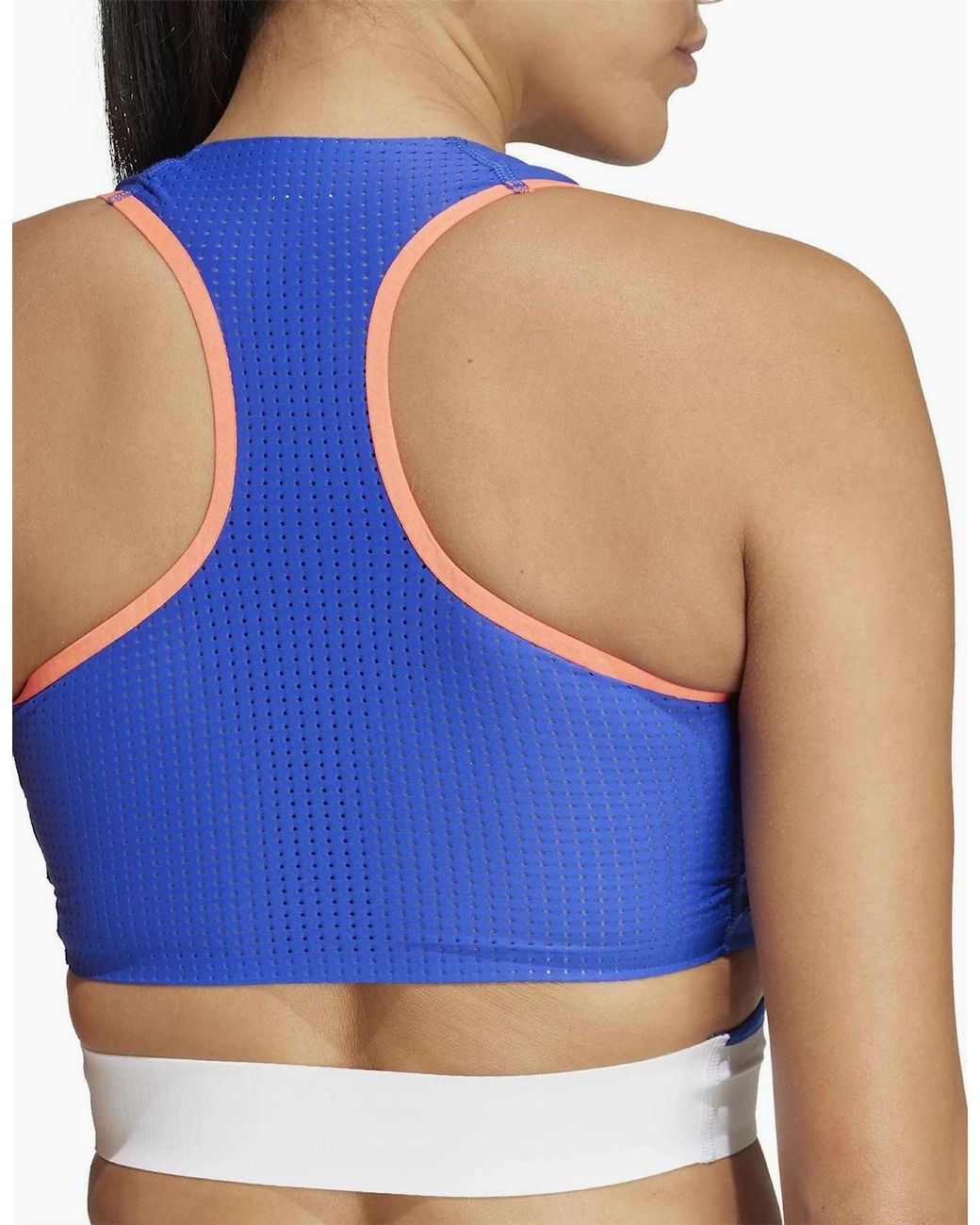 Adidas Blue Team F Crop W Gym Vest