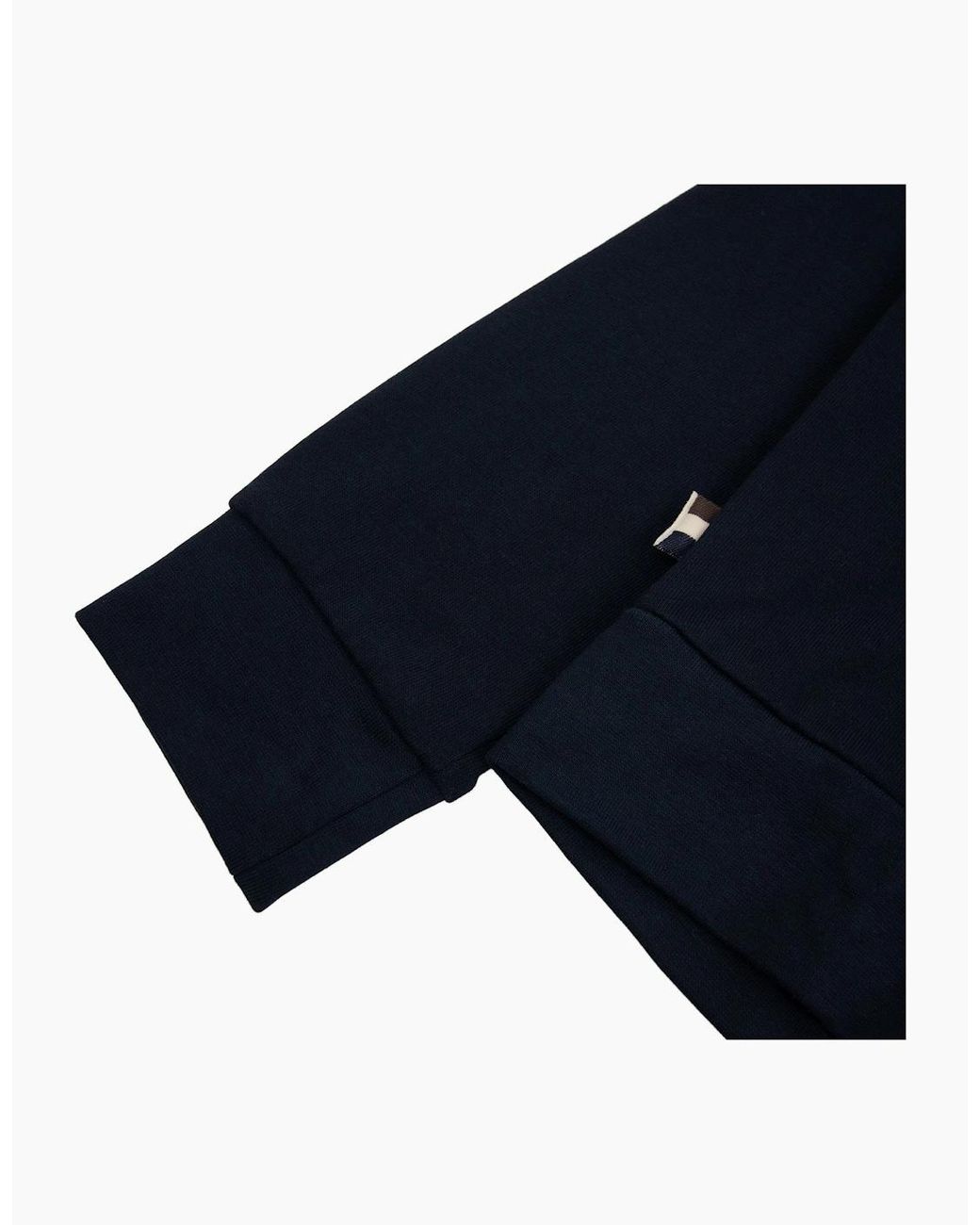 Aquascutum Blue Active Big Logo Hoodie for men