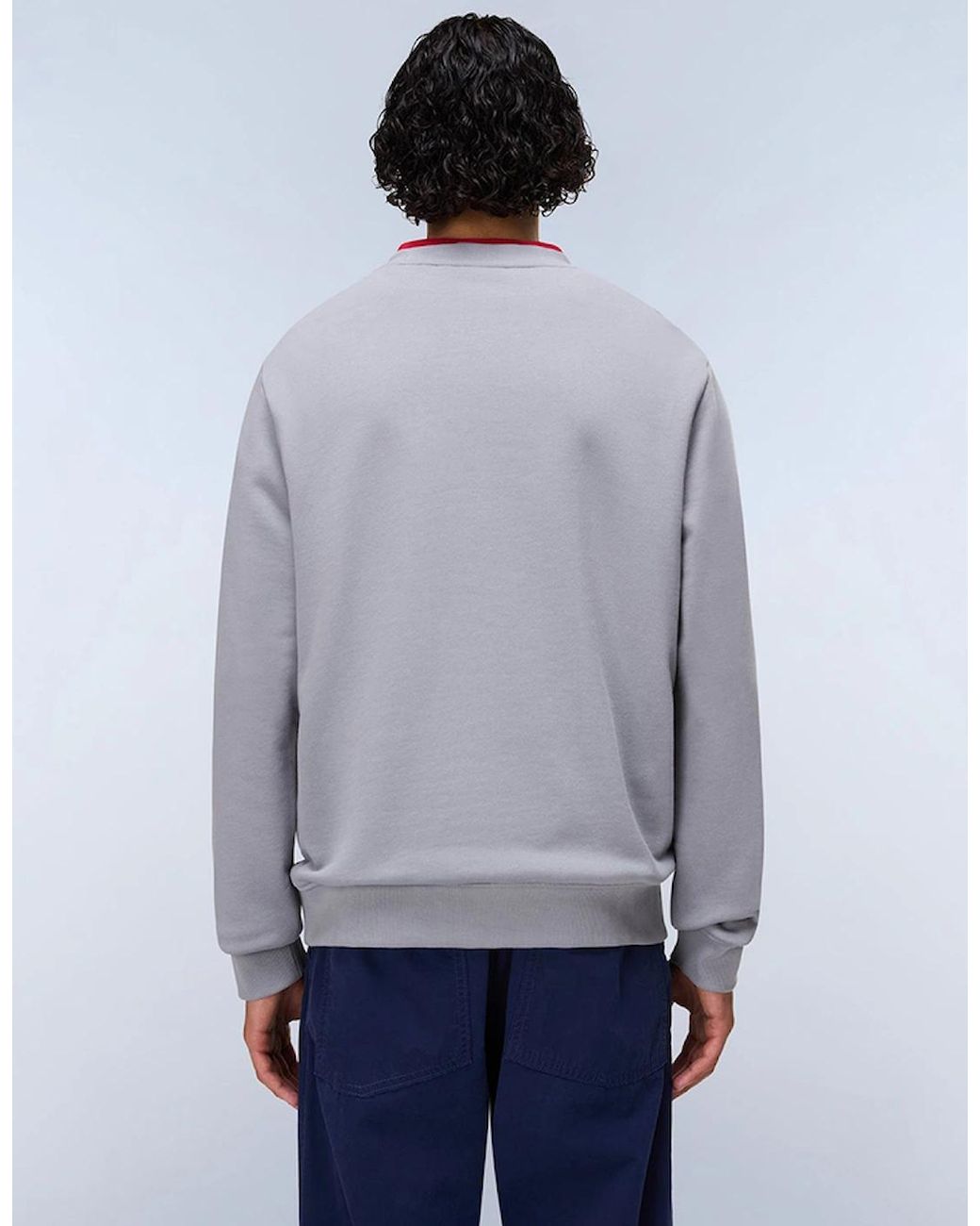 Napapijri Gray Balis French Terry Sweatshirt