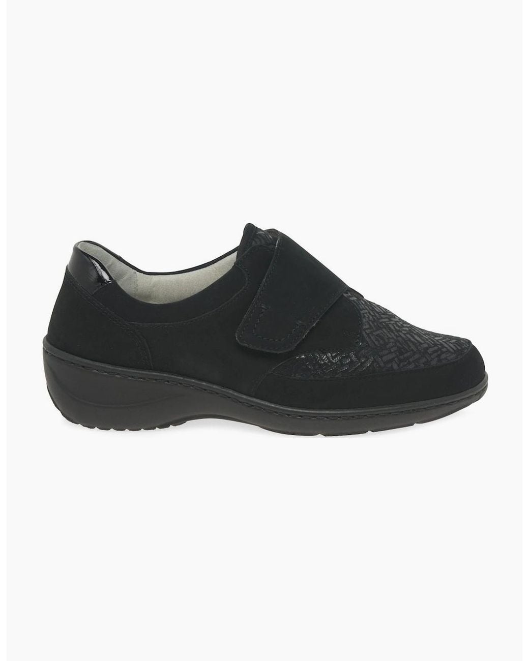 Waldläufer Black Kya Riptape Shoes