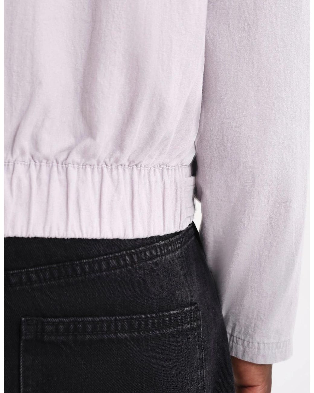 AVX White Mach Bomber for men