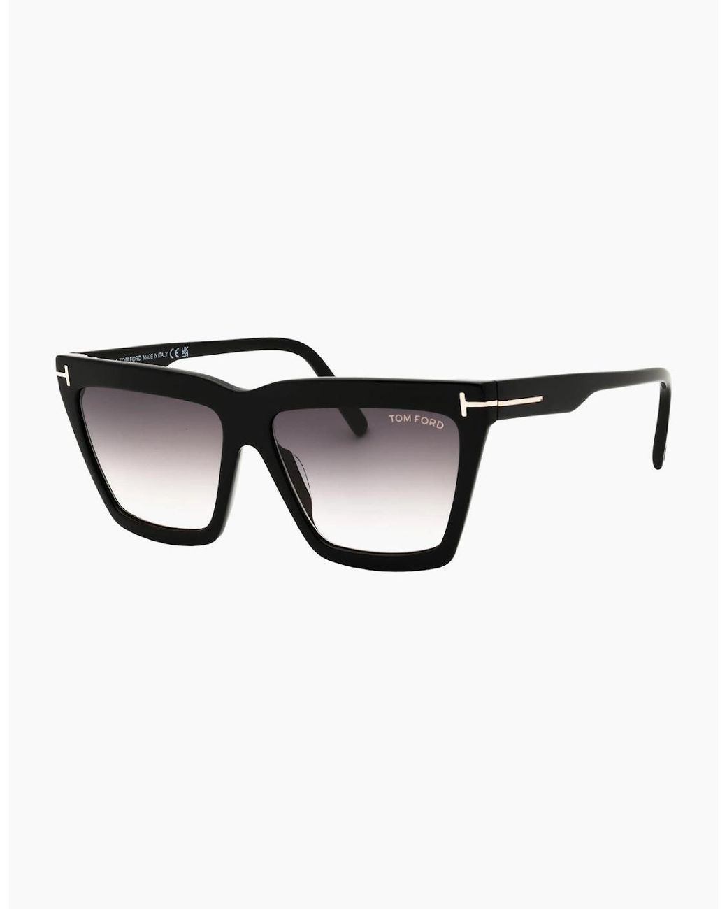 Tom Ford Brown Shiny Sunglasses