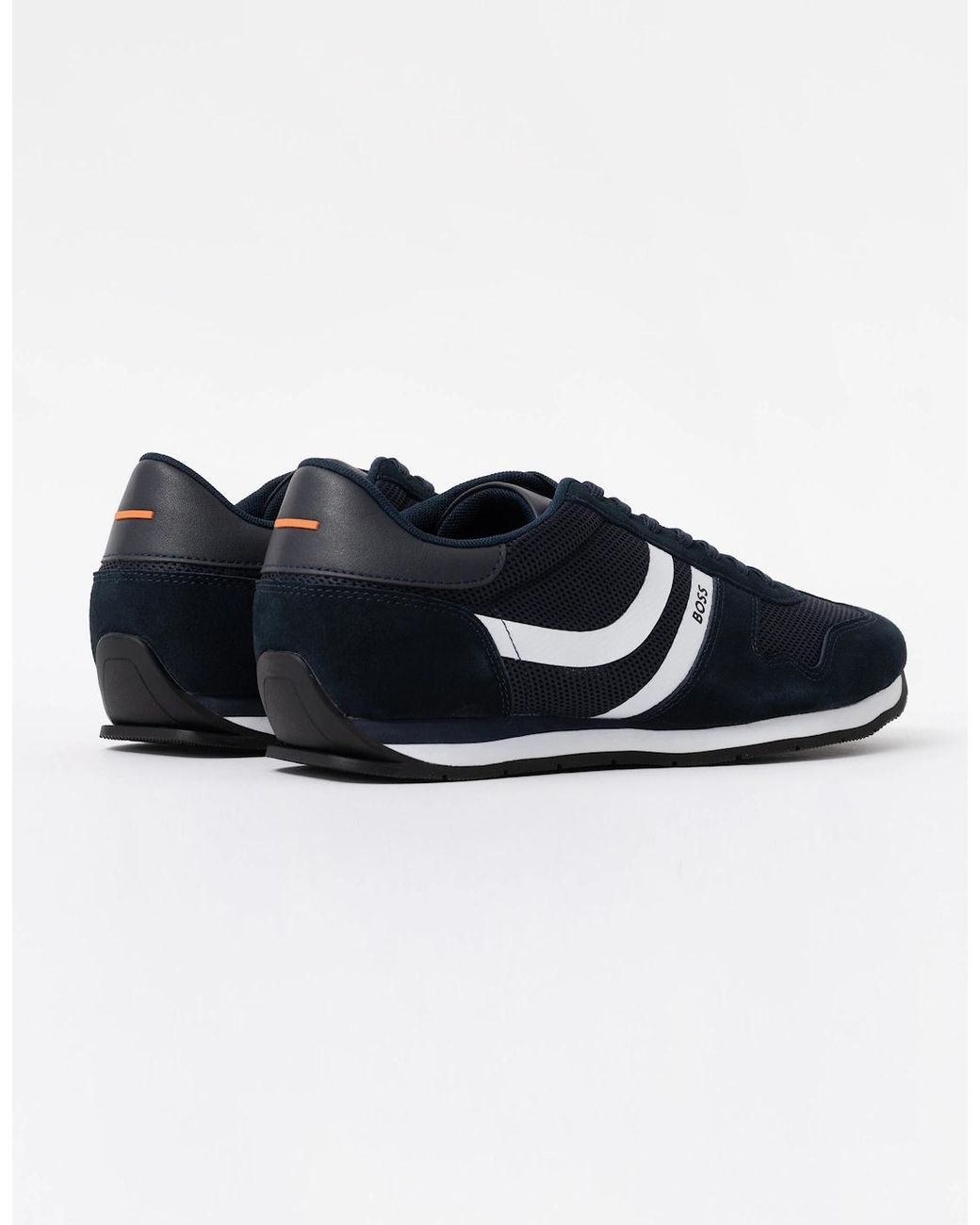 Boss Blue Boss Levon Runn Memi Trainers for men