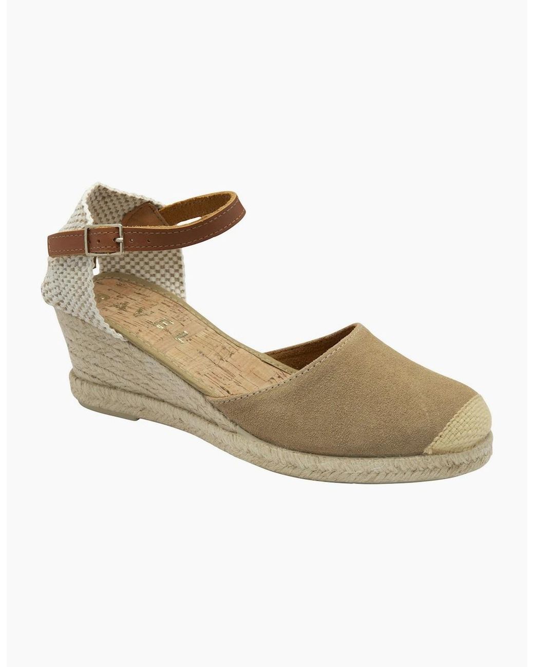 Ravel Metallic Rhea Espadrille Wedges