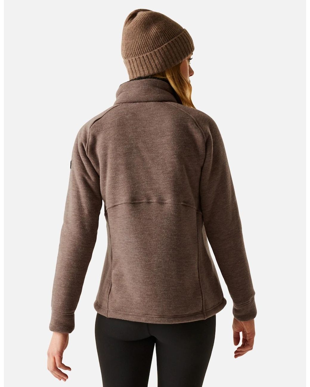 Regatta Brown Ladies Emilde Full Zip Fleece Jacket