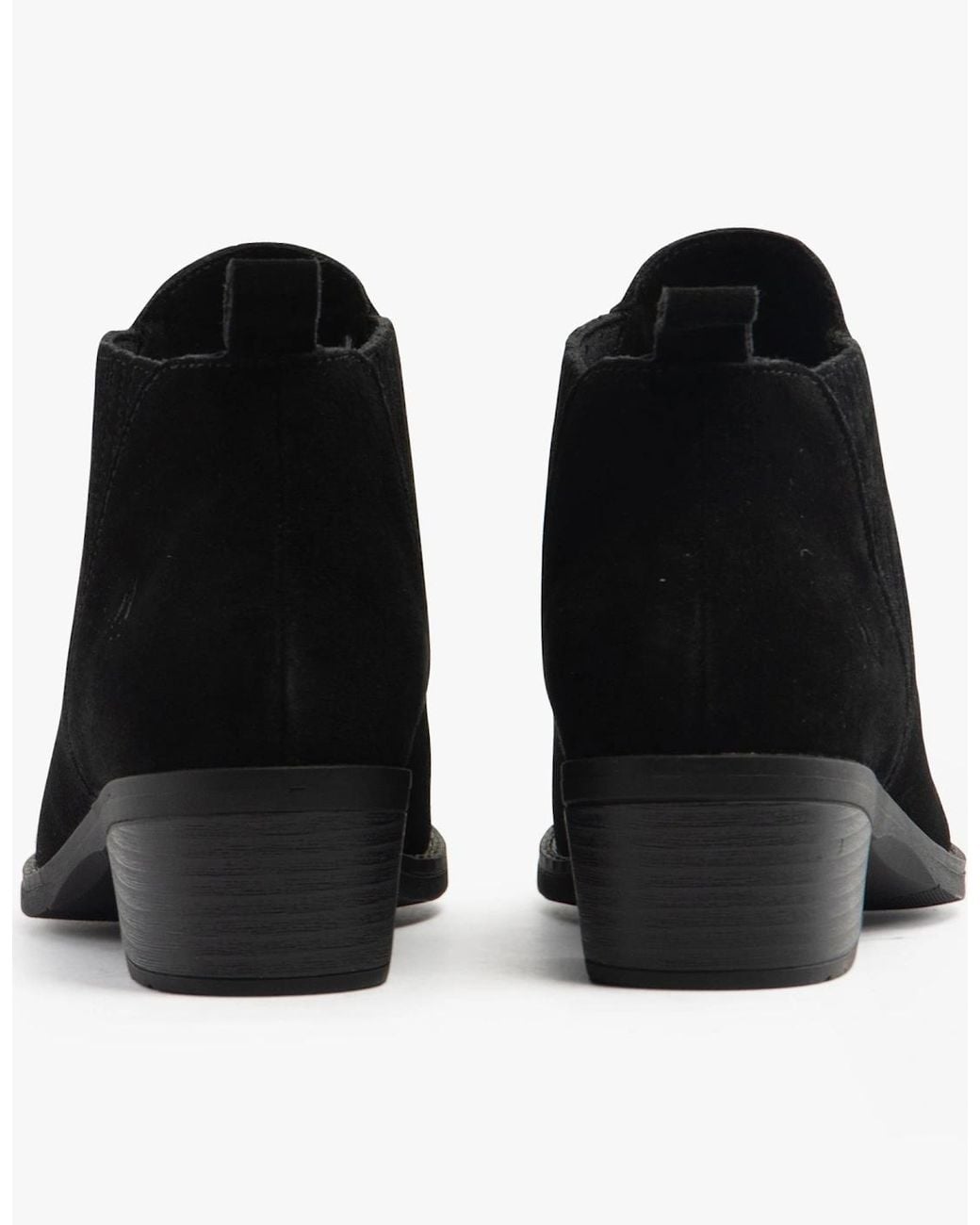 Hush Puppies Black Isobel Leather Ankle Boots