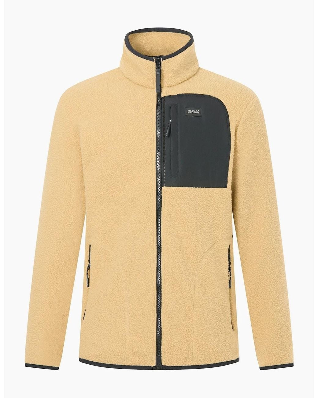 Regatta White Frankie Borg Fleece Jacket for men
