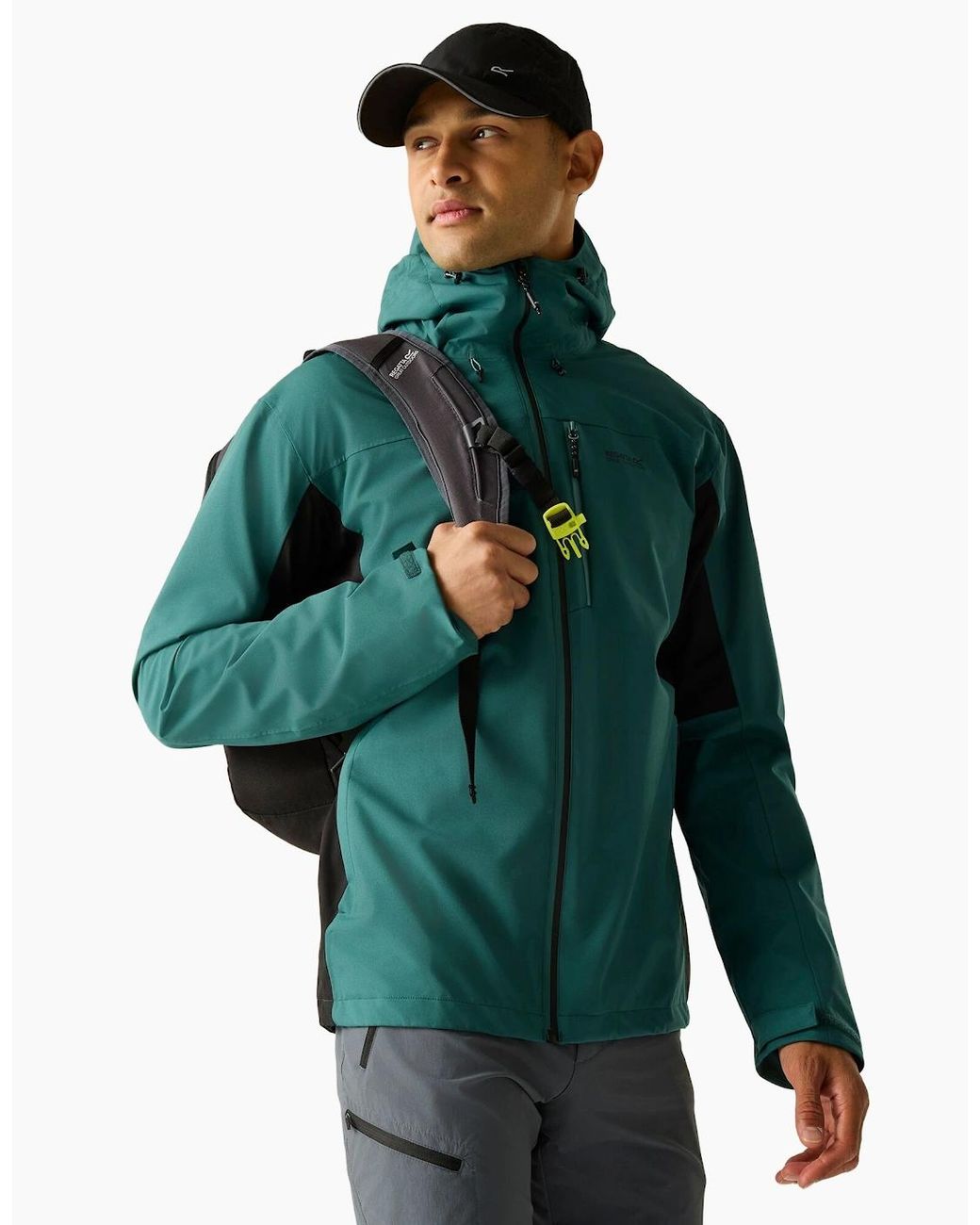 Regatta Green Birchdale Ii Waterproof Jacket for men