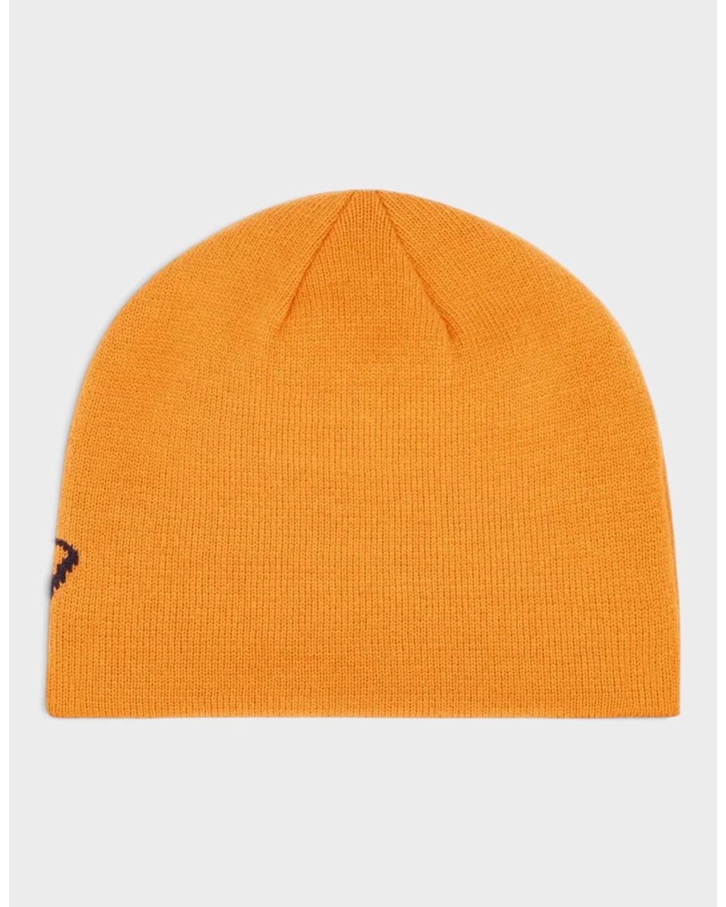 Dickies Orange Summerdale Logo Beanie for men