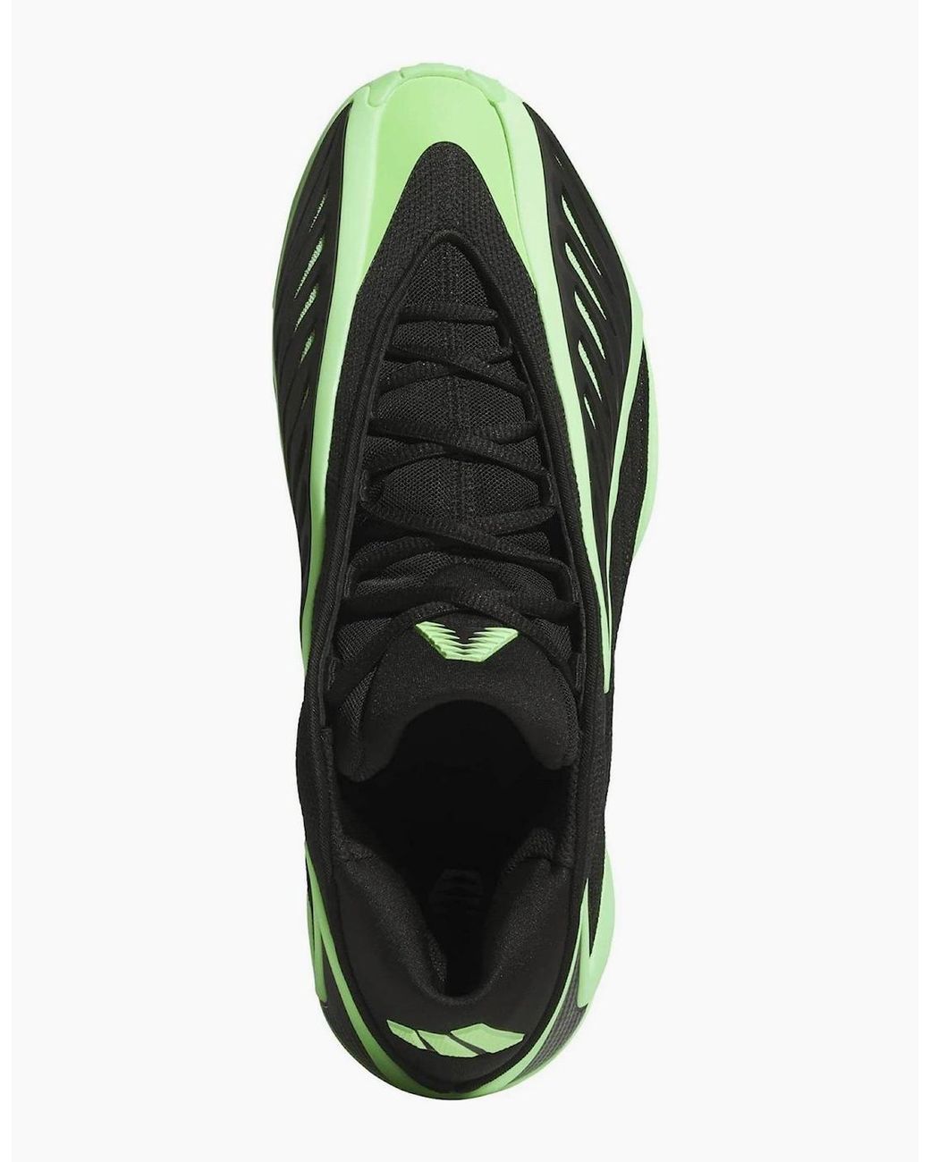 Adidas Green Anthony Edwards 2 Low Top Lace-Up Sneakers for men