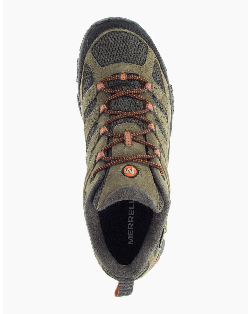 Merrell Brown Moab 3 Gtx Wide Suede Wide Fit Hiking Shoes for men