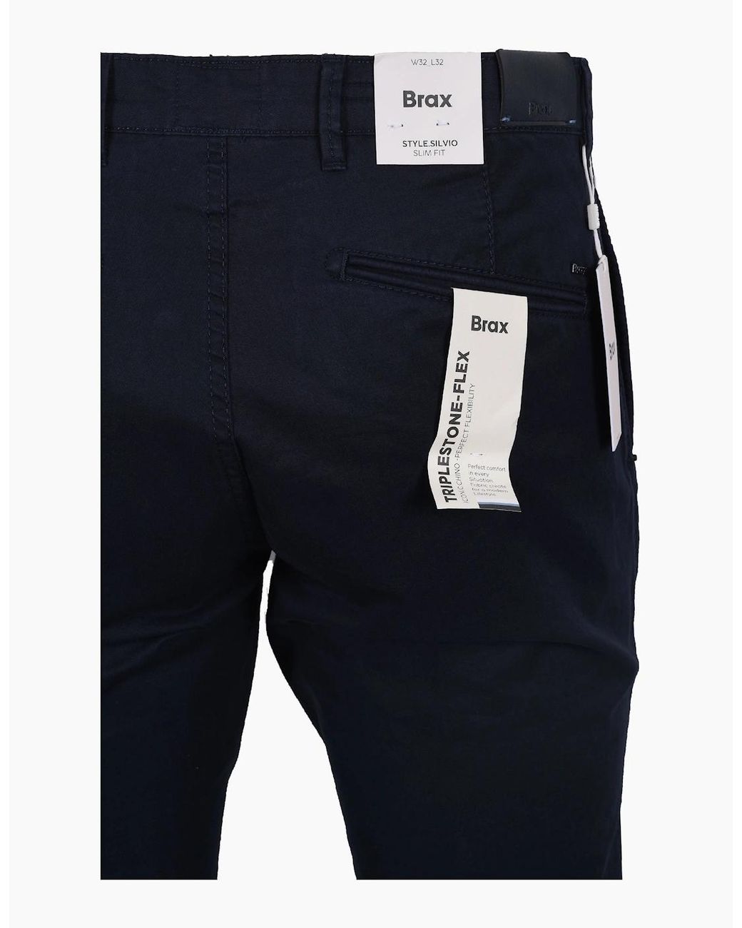 Brax Blue Silvio Cotton Chino