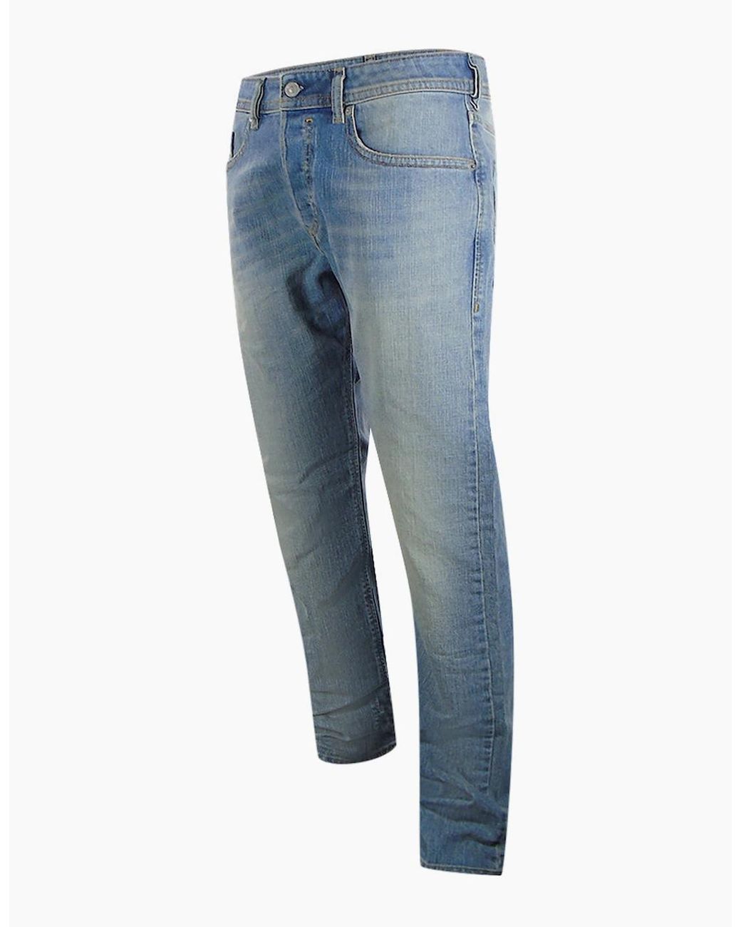 DIESEL Blue Buster-X Light Denim Pants for men