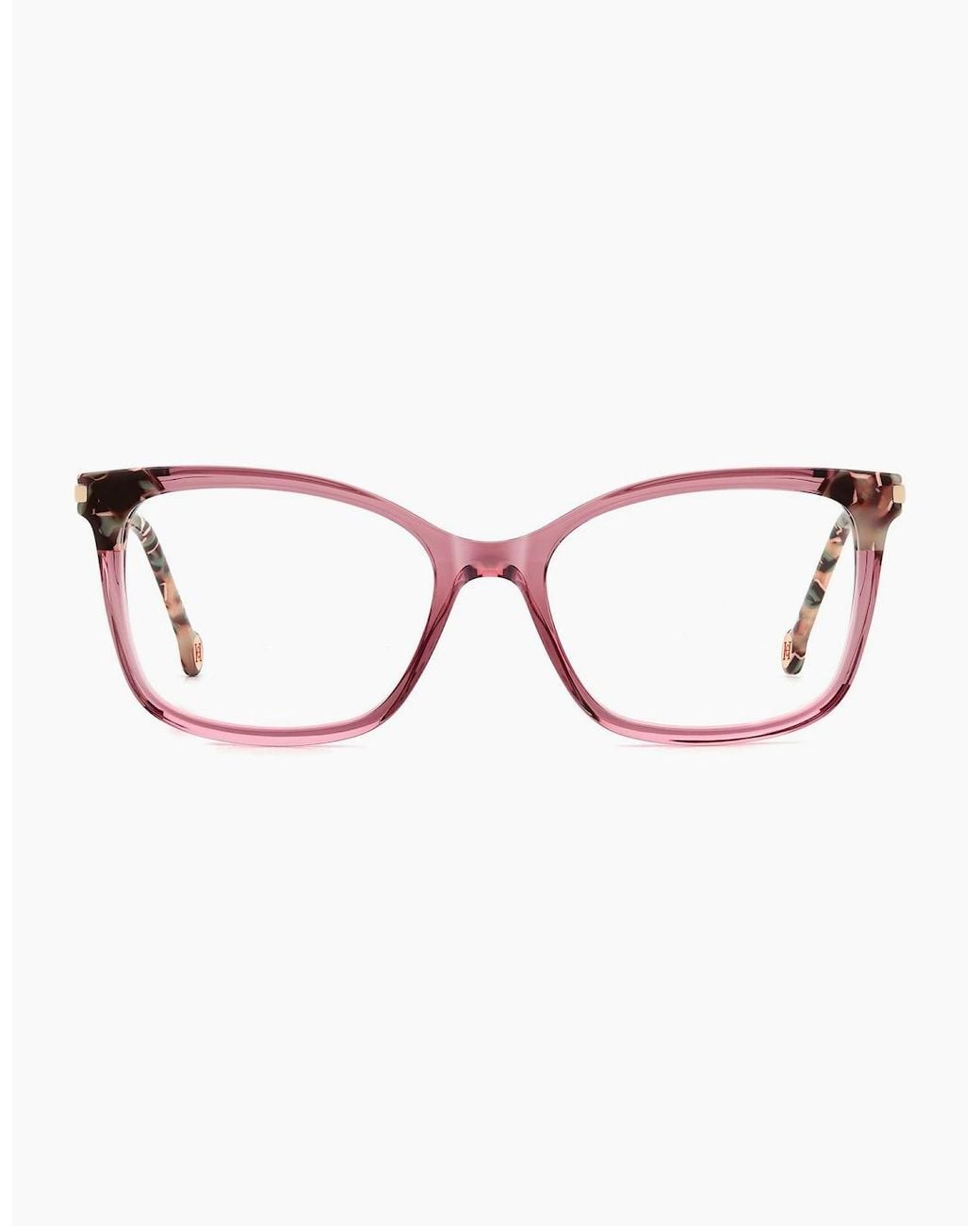 Carolina Herrera Pink Optical Frame Her 0309 Fwm17 53