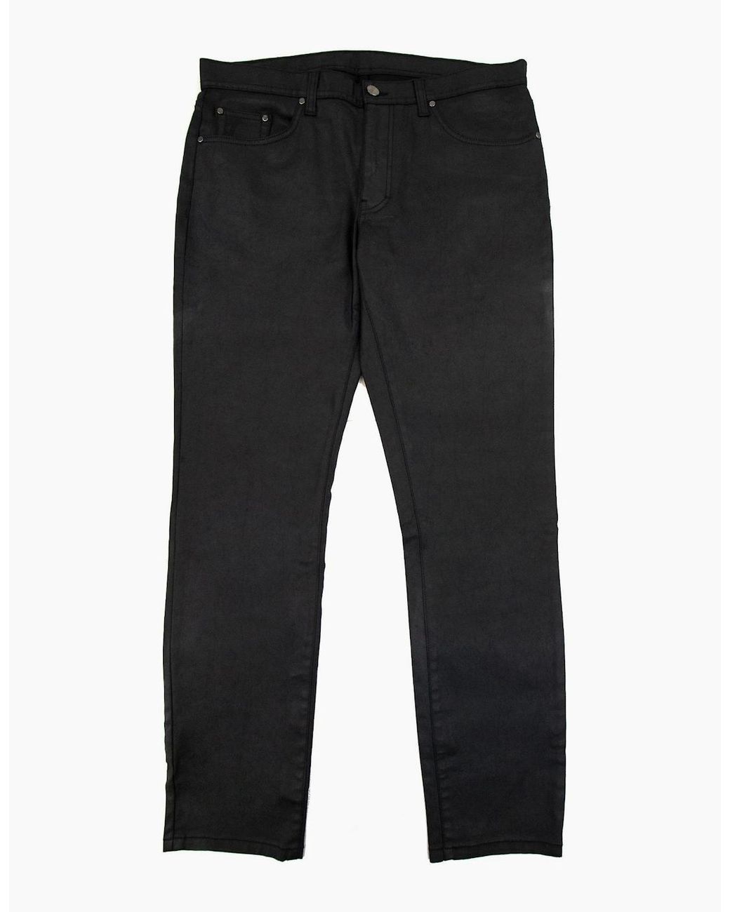 Versace Black Shiny Material Casual Denim Jean for men
