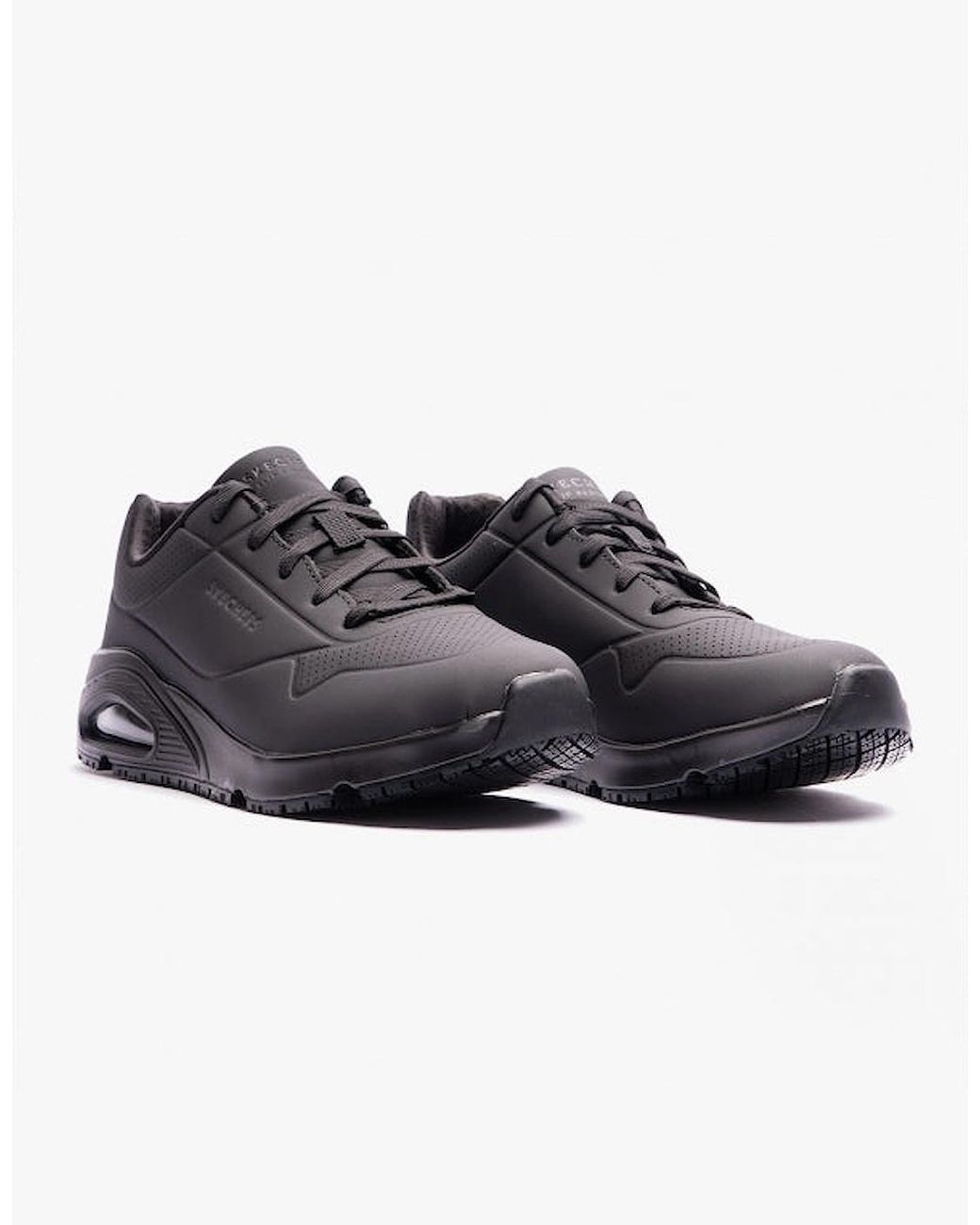 Skechers Black Work 108021Ec Uno Sr Occupational Trainers