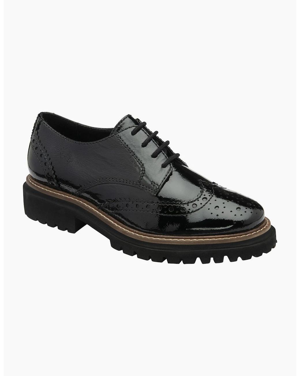 Ravel Black Walsh Brogues