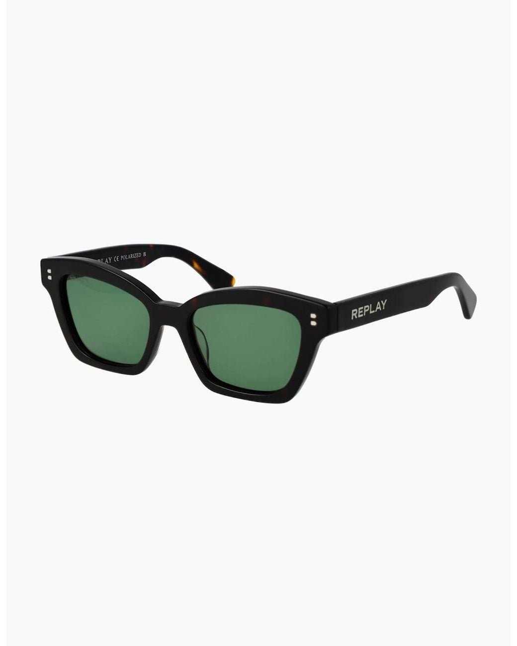 Replay Green Sunglasses Ry654S 01 53